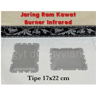 Jaring Ram Kawat Sekat Besi Sarang Sarangan Tawon Kompor Infrared Burner Kebab Pemanas Kandang Ayam 