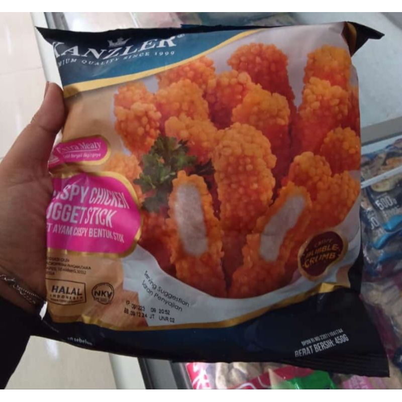 

Kanzler Crispy Chicken Nugget Stick Termurah / Kanzler Nugget Ayam Crispy Stik Termurah