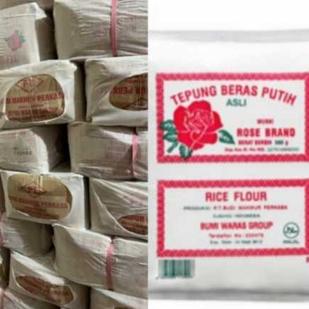 

tepung beras rose brand 500gr (20x500gr)