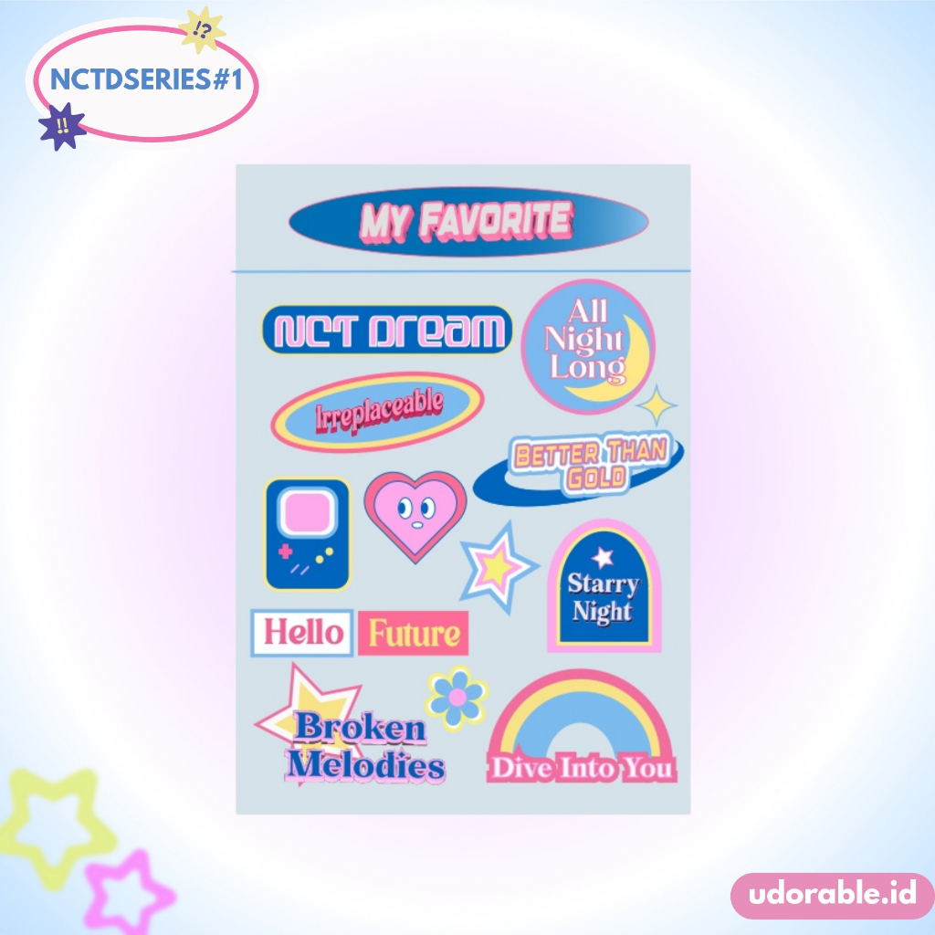 

Sticker NCT Dream (NCTDSeries#1) by udorable