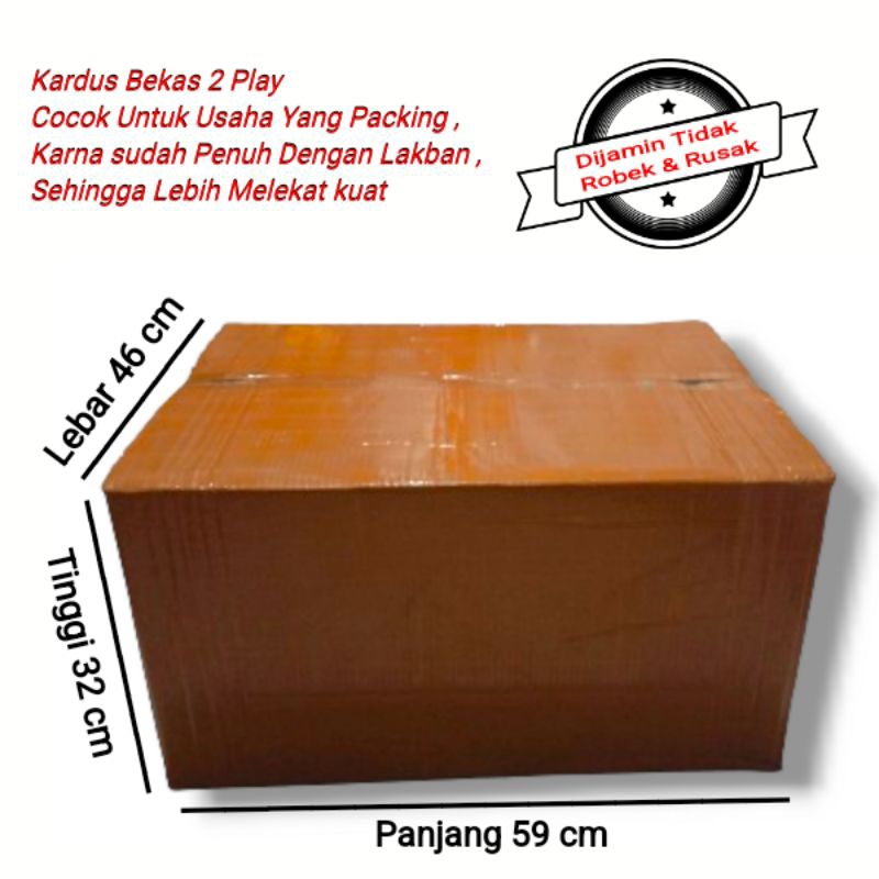 

Kardus 2 Play PxLxT (P.59*L.46*T.32)