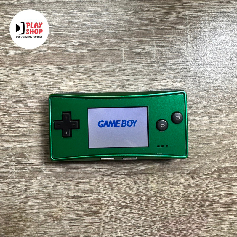 Game Boy Micro - Konsol Game Portabel 2 Inci dengan Warna Silver, Black, Green, Blue, Pink
