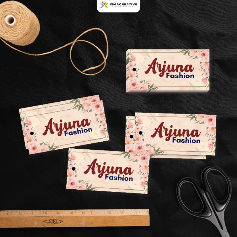 

HangTag Custom Murah Bahan Tebal Desain Bebas Request