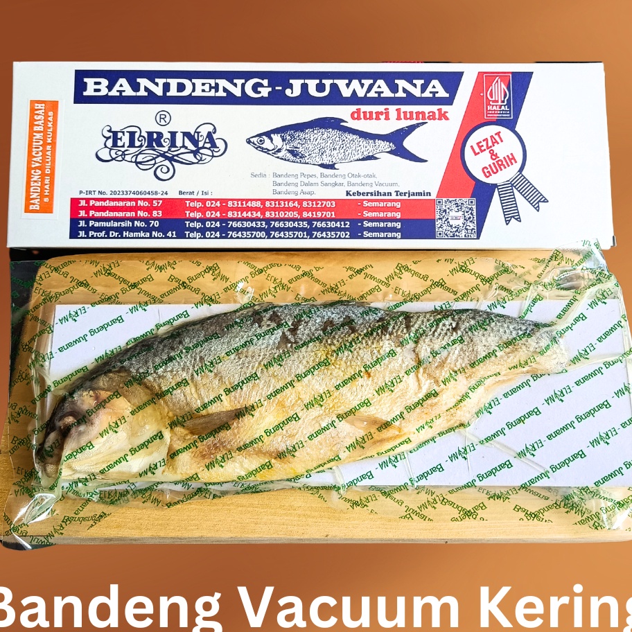 

HYKY684 DiSkon Bandeng Presto Juwana Duri Lunak Bandeng Juwana Erlina Vacuum Kering Semarang