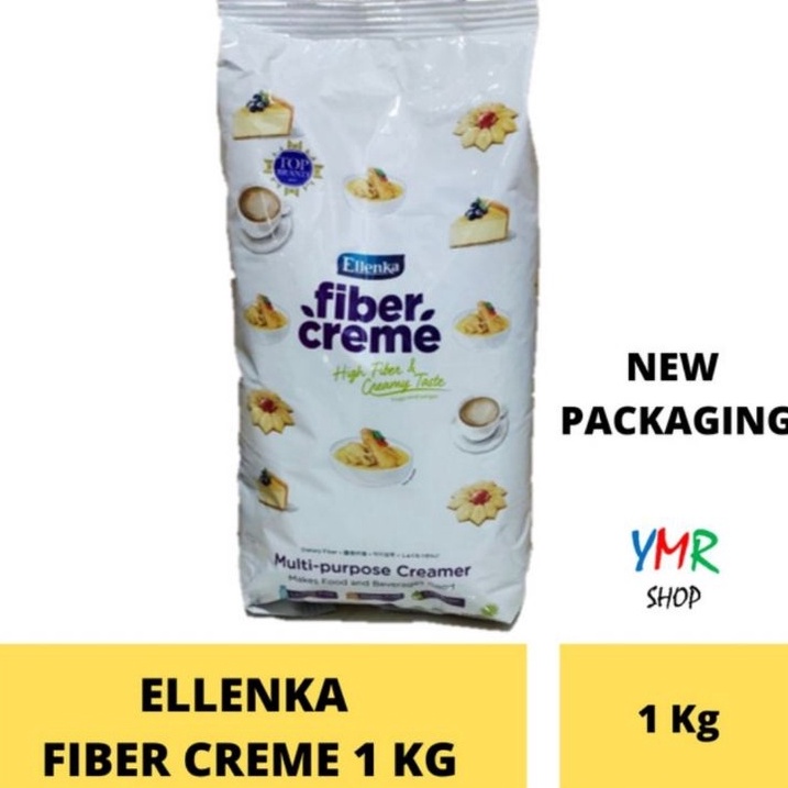 

LVPL1837 COD Fiber Creme 1kg Ellenka Cream Fibercreme Pengganti Santan Multi Purpose Gluten Free Mocaf