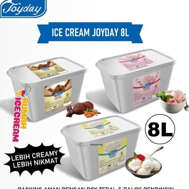 

WWQM6488 COD NEWPRODUCT Ice Cream Es Krim Joyday 8L