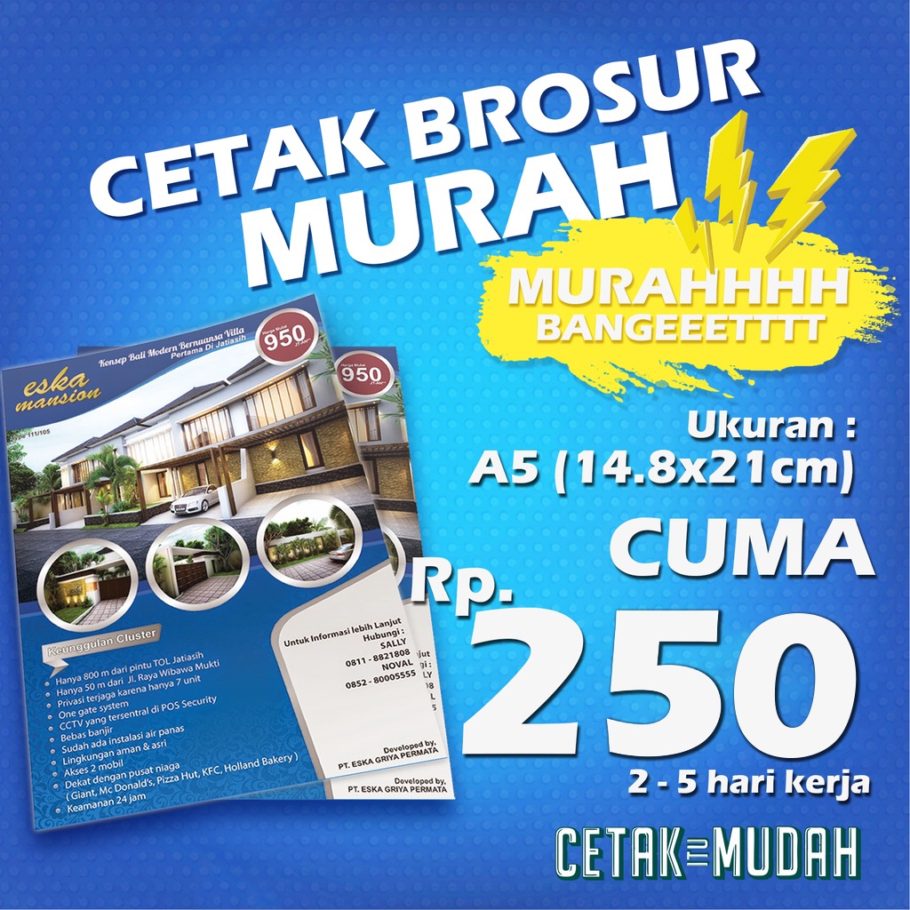 

Brosur Flyer A5 AP120 Digital Print