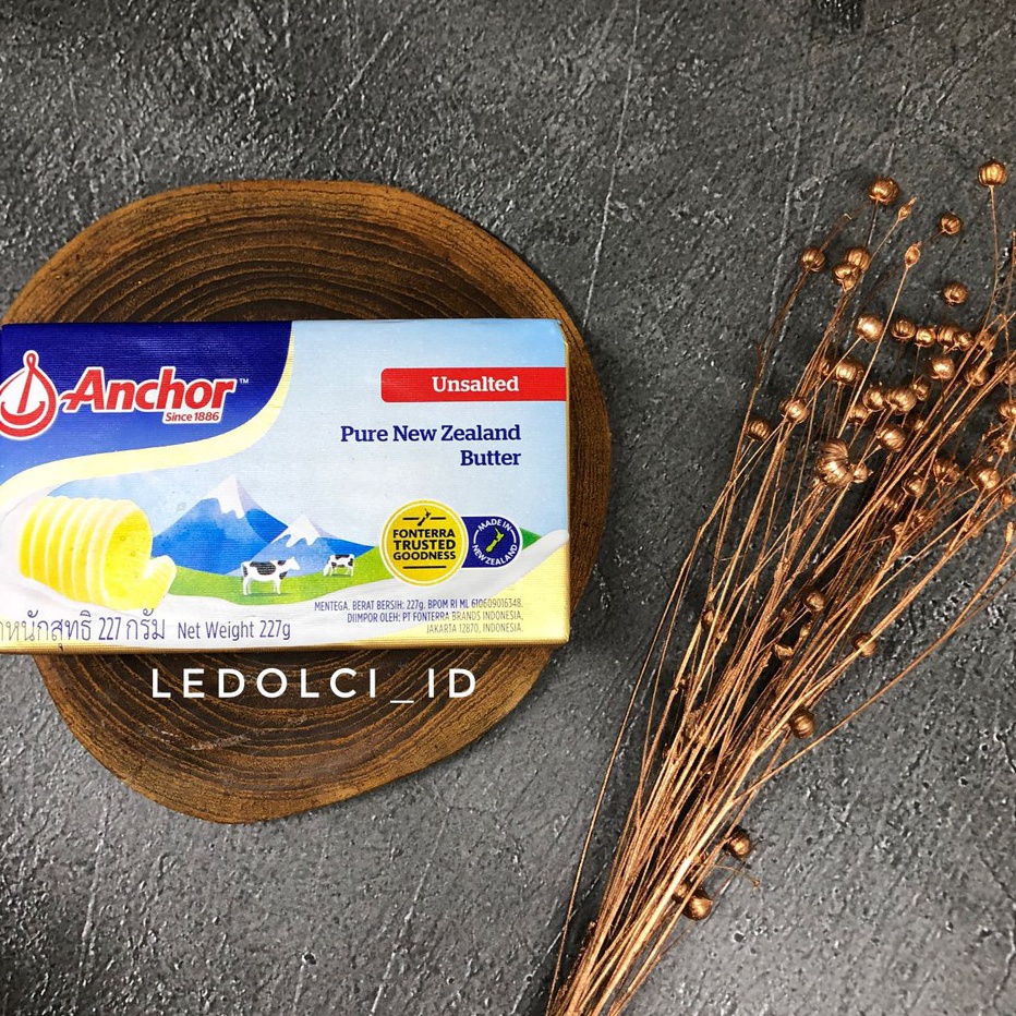 

LHBP116 Ready Stok MURAH BUTTER ANCHOR UNSALTED 227 GRAM MENTEGA TAWAR ANCHOR 227 GRAM