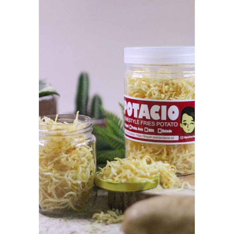 

Potacio! Kentang Goreng - Rasa Keju