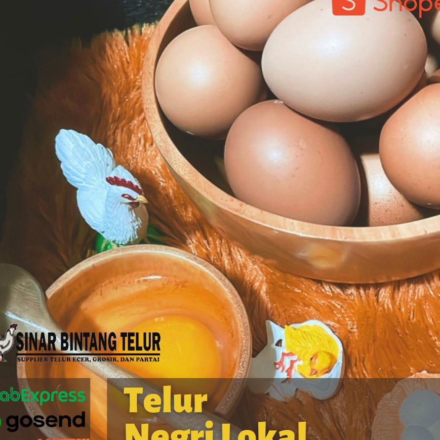 

BSFK6719 Ready Stok TELUR AYAM NEGRI FRESH