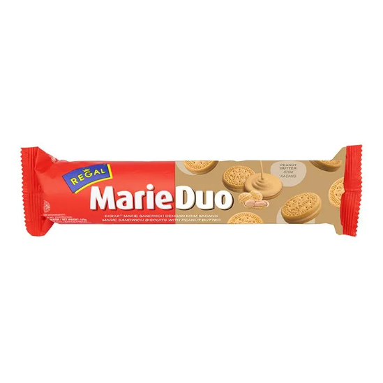 

REGAL MARIE DUO PEANUT BUTTER 100GR