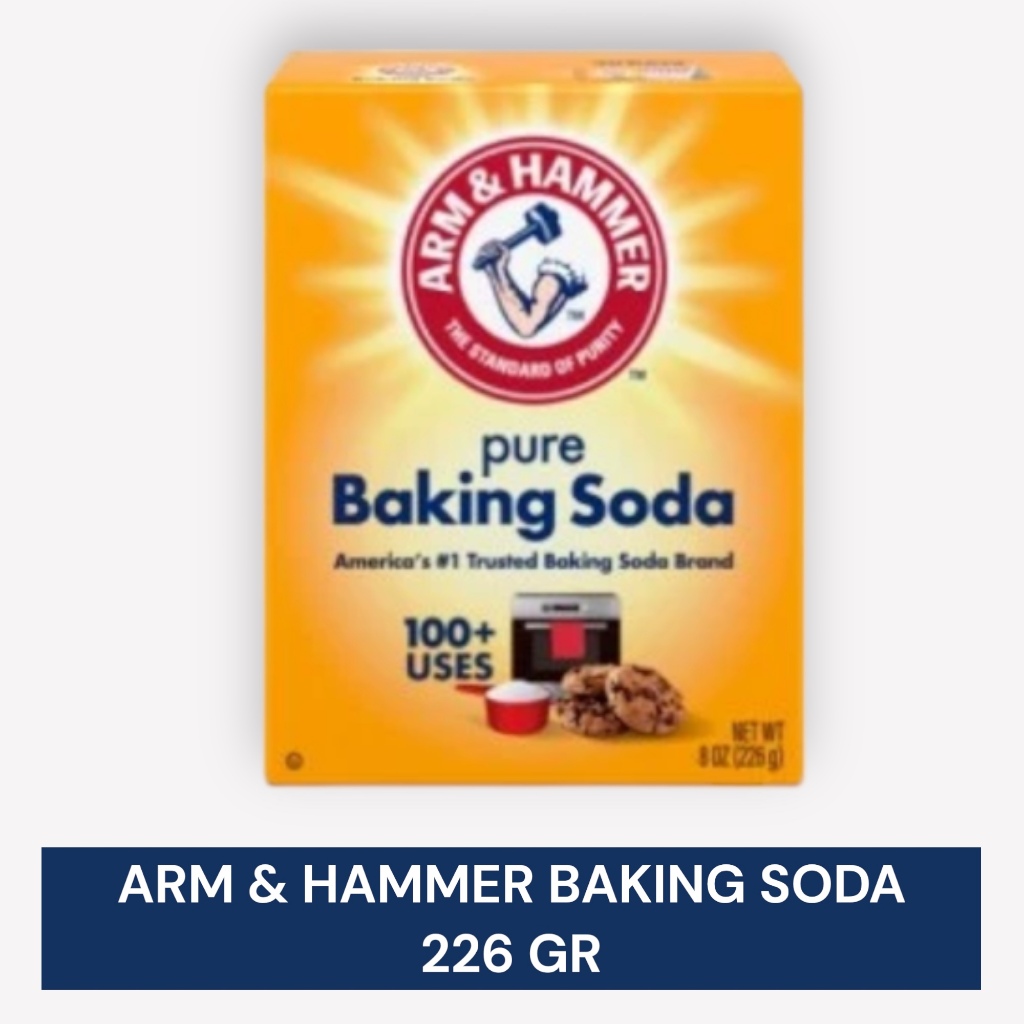 

ARM & HAMMER BAKING SODA 226 gr | ORIGINAL MADE IN USA