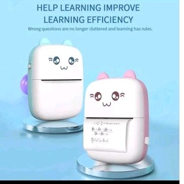 mini thermal printer Bluetooth printer tanpa tinta portable label receipt