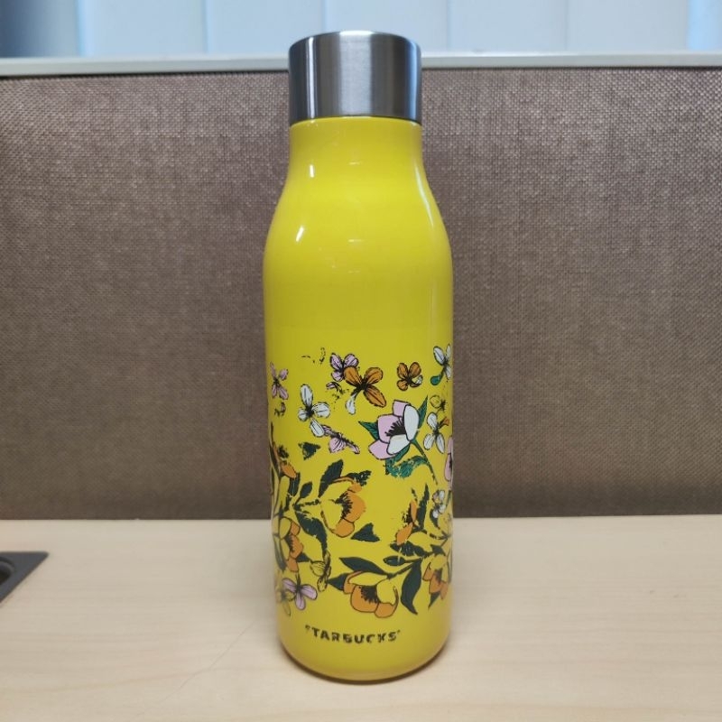 STARBUCKS THERMOS Yellow - PRELOVED