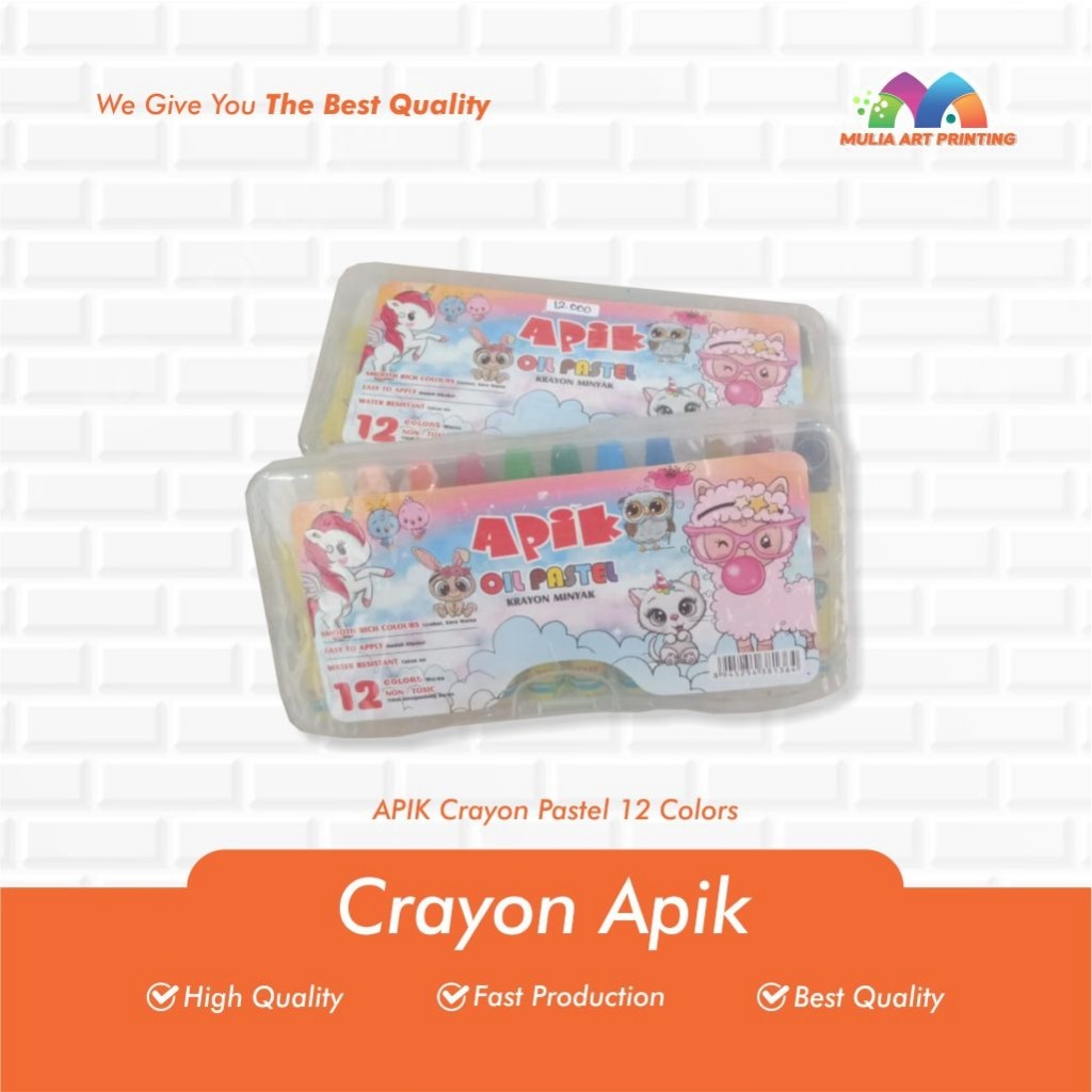

CRAYON/OILPASTEL 12 WARNA