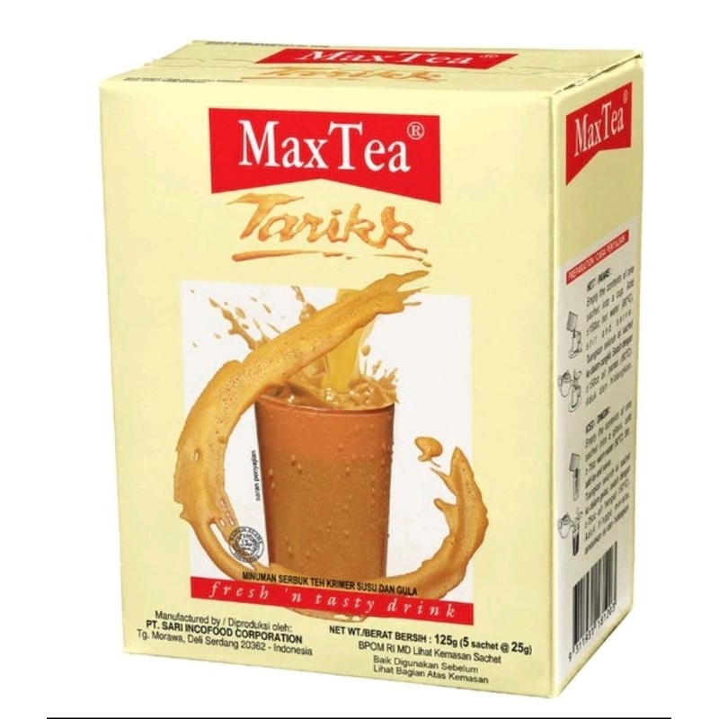 

MaxTea Tarikk isi 5 sachet