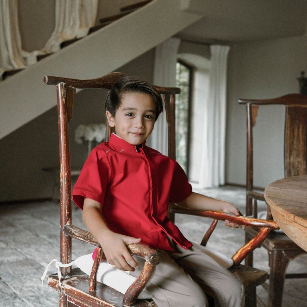 LIAM CHEONGSAM | Qipao Anak Laki-Laki | Cheongsam Anak Laki-Laki | Atasan Qipao Anak Laki-Laki