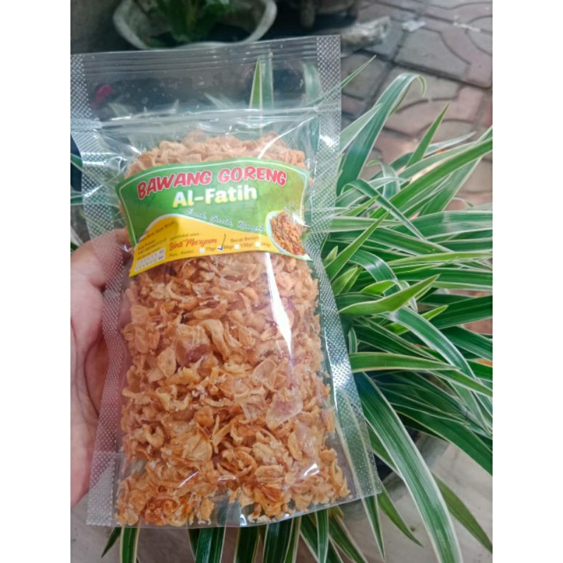 

bawang goreng al fatih kemasan 100g