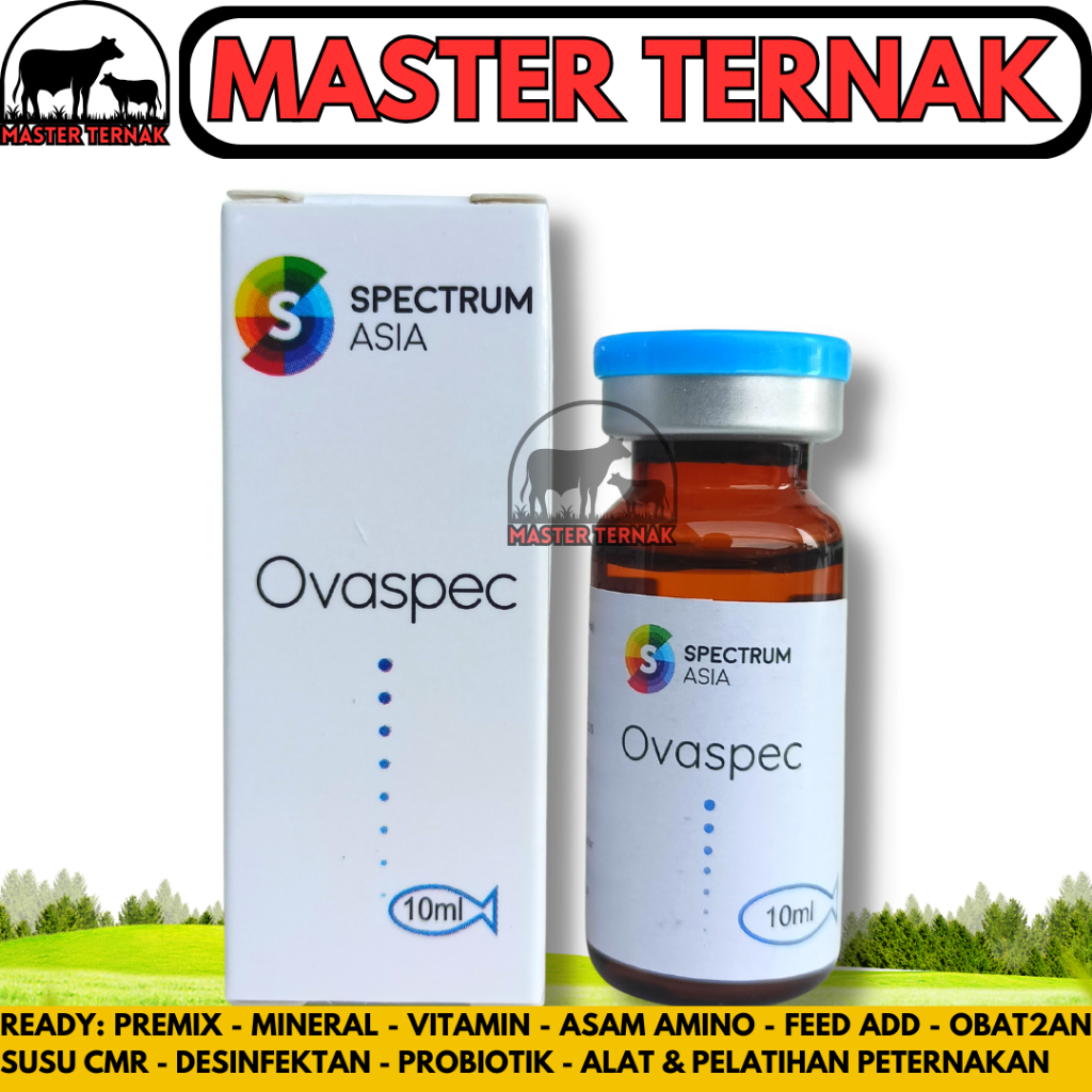 OVASPEC 10ML - Hormon Pemijah Ikan Pengganti Ovaprim