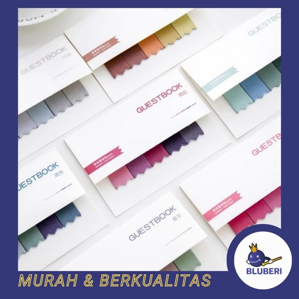 

BLUBERI | STICKY NOTES INDEX PAGE MARKER PEMBATAS BUKU STK11