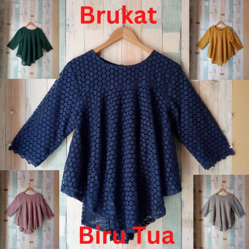 Atasan Brukat Kebaya Cewek Wanita dan Ibu Ibu Premium