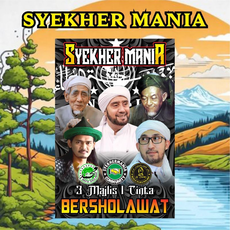 BENDERA SYEKHER MANIA, 3 MAJELIS 1 CINTA