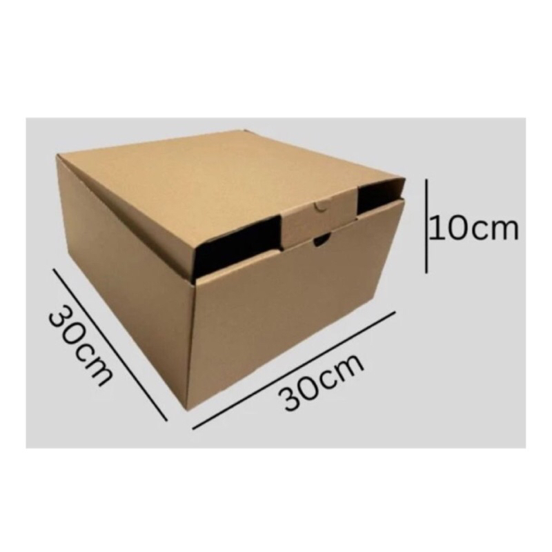 

30x30x10 cm box kotak karton kemasan die cut packaging kardus dus