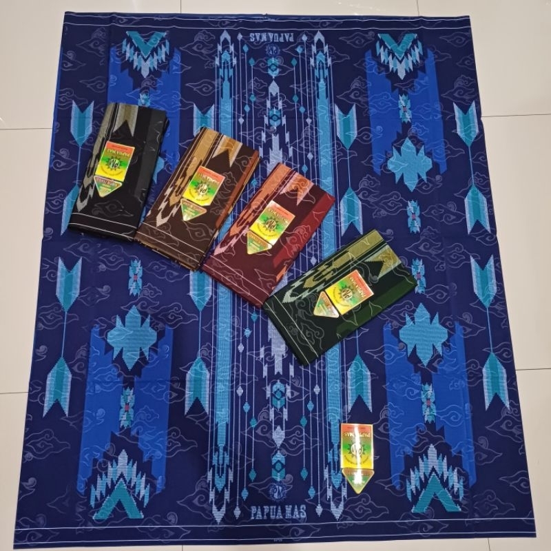 SARUNG SANTRI PAPUA MAS WARNA ORIGINAL KUALITAS PREMIUM