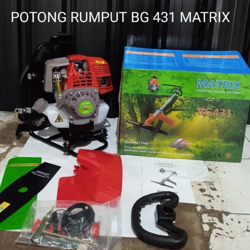 Mesin potong rumput gendong matrix 4tak