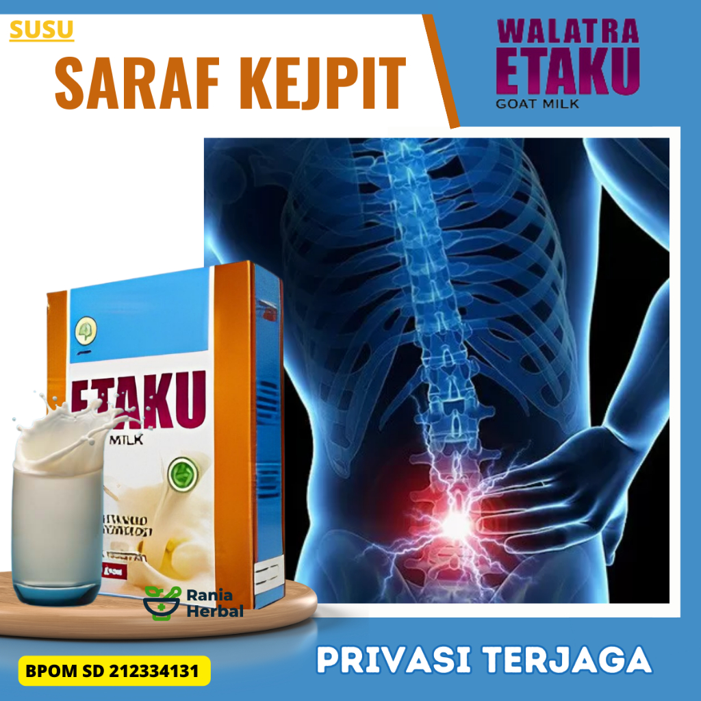 

Susu Saraf Kejepit, Susu Pemulihan Patah Tulang, Obat Pengapuran Tulang Keropos, Obat Sakit Pinggang, Obat patah Tulang, Susu Saraf Kejepit, Obat Tulang Retak, Susu Pelangkap Nutrisi Tulang - SUSU ETAKU