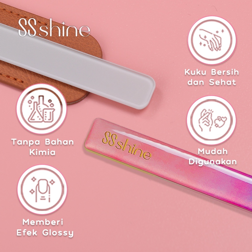 SSShine Nail Buffer / Pengkilap dan Kikir Kuku by Sarwendah