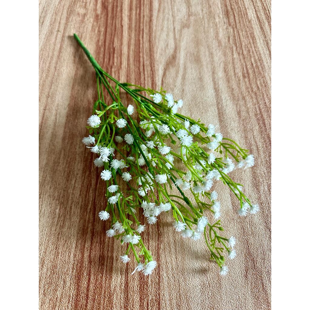 Flowerybee - Bunga Babybreath Plastik Bunga Palsu Bunga Artificial Dekorasi Sudut Rumah Bunga Meja