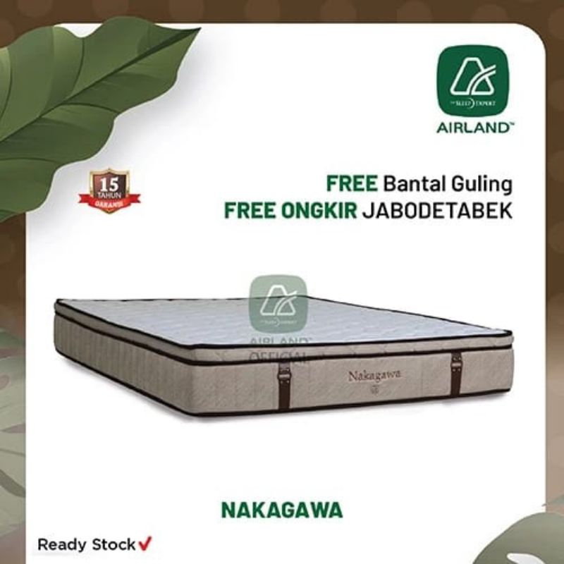 SPRING BED NAKAGAWA AIRLAND KASUR AIRLAND SPRING BED AIRLAND