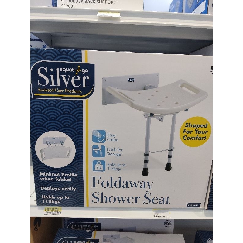 Squat n go kursi mandi lipat pasien