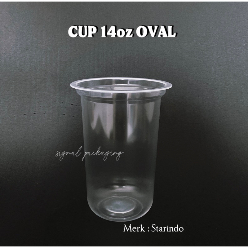 GELAS PLASTIK/CUP 14oz OVAL ,CUP 14oz BIG , Cup 14oz SLIM . Tebal dan berkualitas