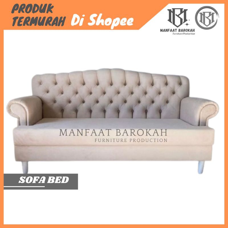 Kursi Sofa 2 Seater Bed Mewah | Furniture Sofa Ruang Tamu Murah Minimalis