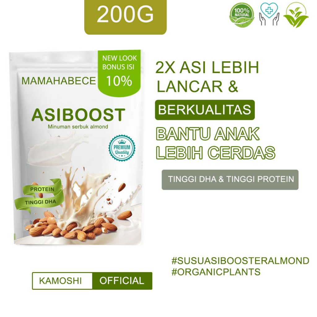 Susu Pelancar Asi Booster Susu Almond Milk Asi Booster Susu Ibu Menyusui Asi Booster Menyusui Mom uu