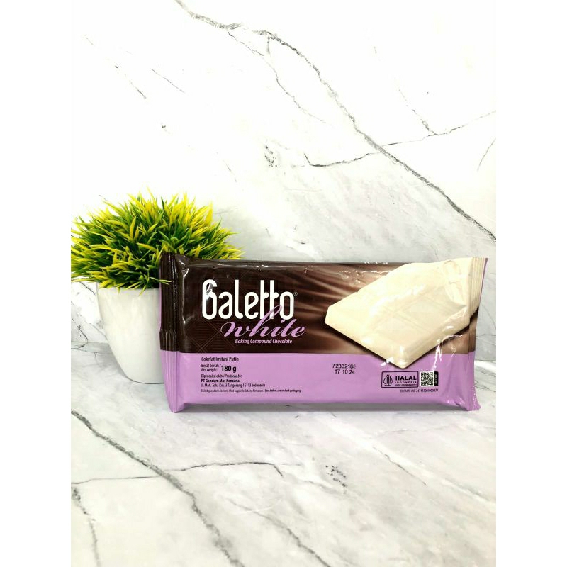 

Coklat Galetto White 180gr