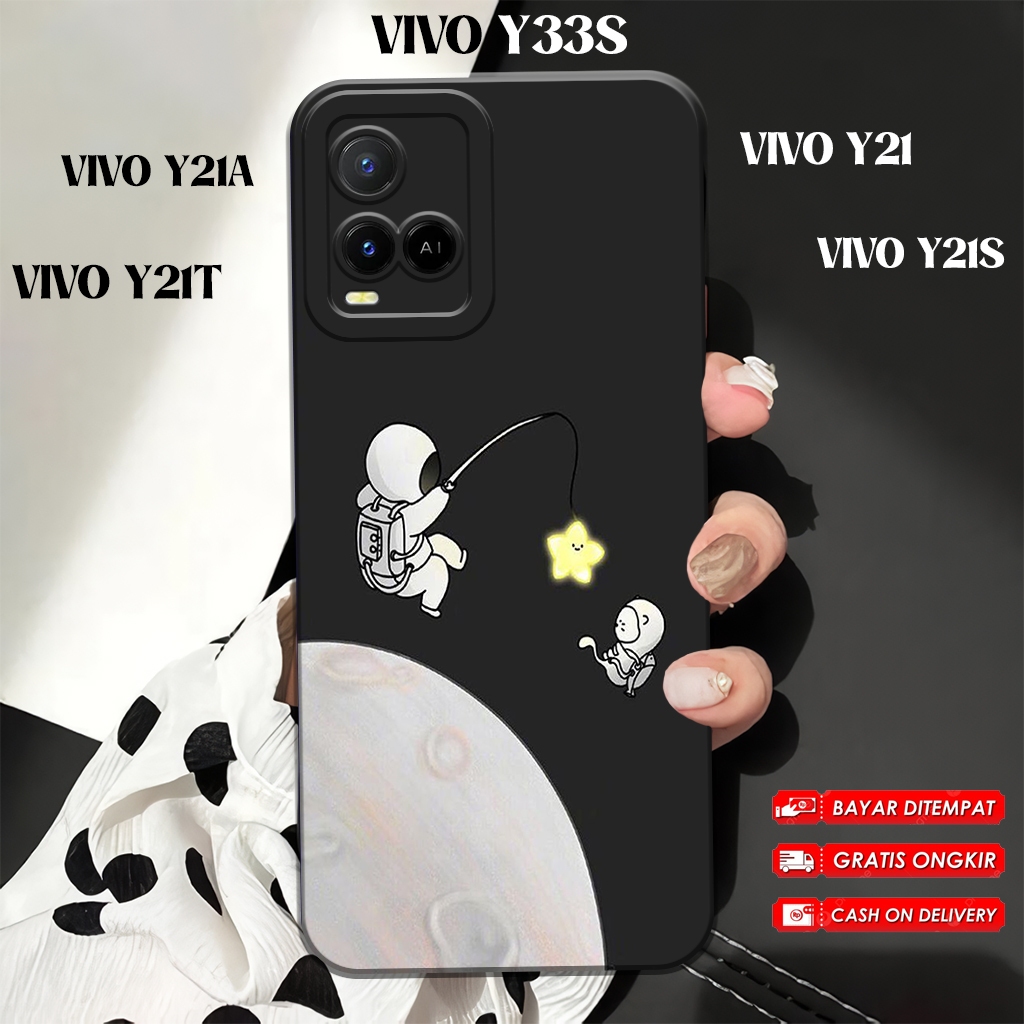 

(TT - 94) Softcase Case custome Astronot Galaxy cocok untuk Hp Vivo Y21 - Y21S - Y21A - Y21T - Y33S - Casing Semua Tipe Handphone - Kesing - Silicon - Aksesoris Ponsel - Softcase Murah - TPU - Pelindung Belakang - VIVO Y21 - Cover - Hardcase - Bisa COD