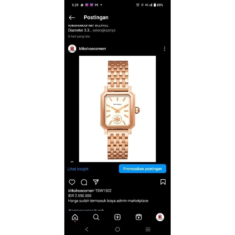 tory burch watch tbw1502