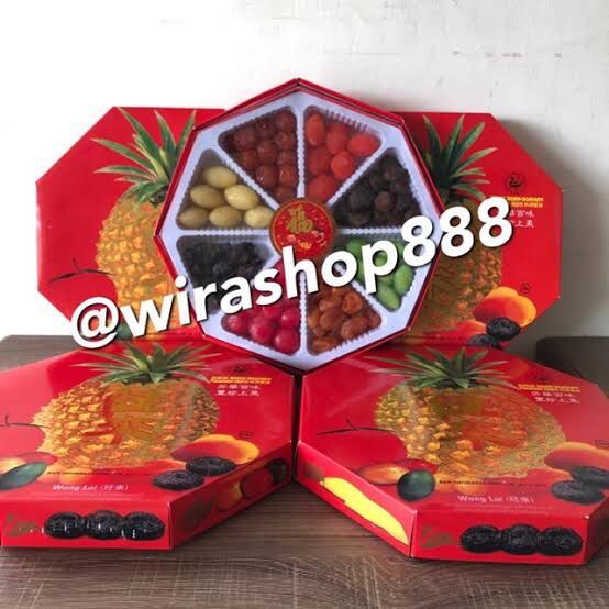 

Manisan Imlek Pak Cen Kuo Isi 8 / Pak cen kuo manisan lmlek 8 macam manisan buah permen buah imlek segi 8 segi delapan