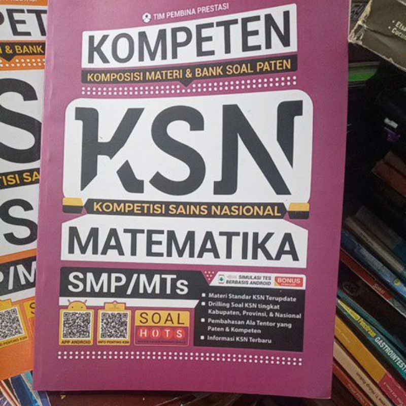 ksn matematika untuk SMP / MTS