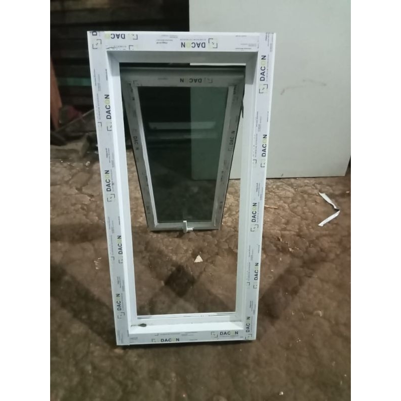 kusen jendela almunium 3in L 50 x T 100 komplit free packing kayu bisa costom ukuran