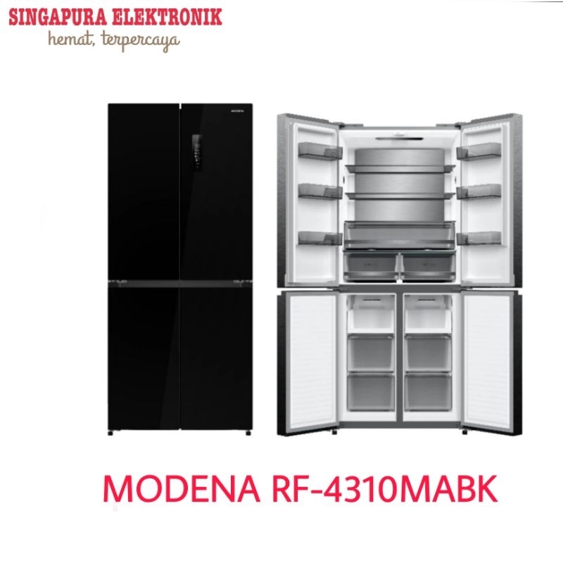 Modena Kulkas Side by Side RF-4310MABK