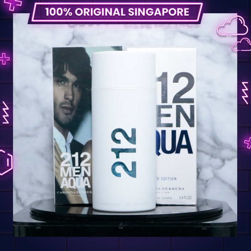 [ 100% ORIGINAL SINGAPORE ] GOLDEN  212 MEN AQUA PARFUM PRIA PARFUM WANITA BEST SELLER TERMURAH