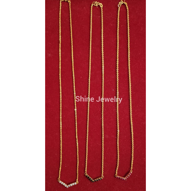 kalung aurel 3gram emas muda