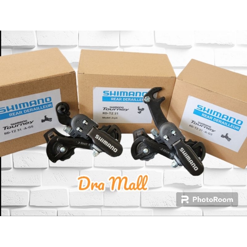 RD sepeda 6-7 Speed Tourney TZ 31 Model Baut & Jepit
