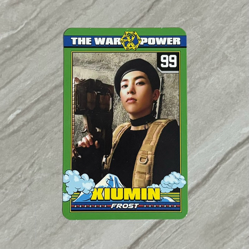 PC photocard Xiumin EXO OFFICIAL - Power