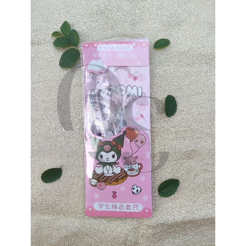 

✨Q_S25✨ SATU SET [4 pcs] Penggaris Dompet Tebal | Penggaris Set 4 in 1