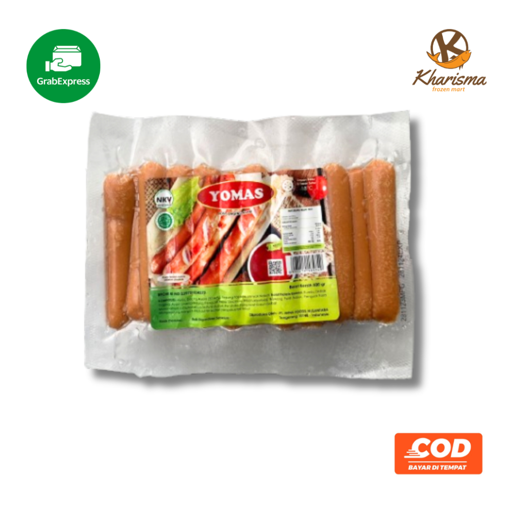

(Khusus Sumbar) Yomas Sosis Ayam 500g